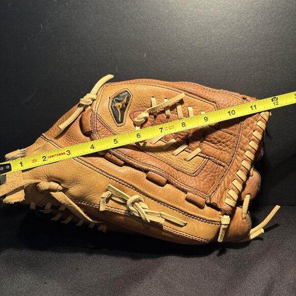 Mizuno GVP 1402 Envy 14" RHT Baseball Softball Glove Brown Leather - Picture 11 of 11